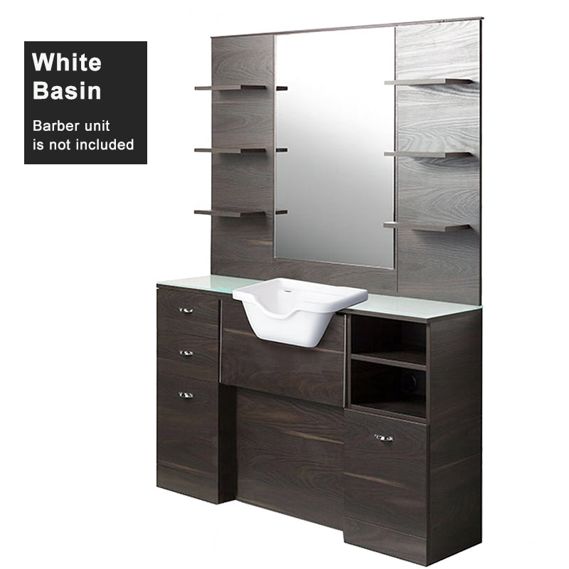 Porcelain Front Wash Basin [ White ]