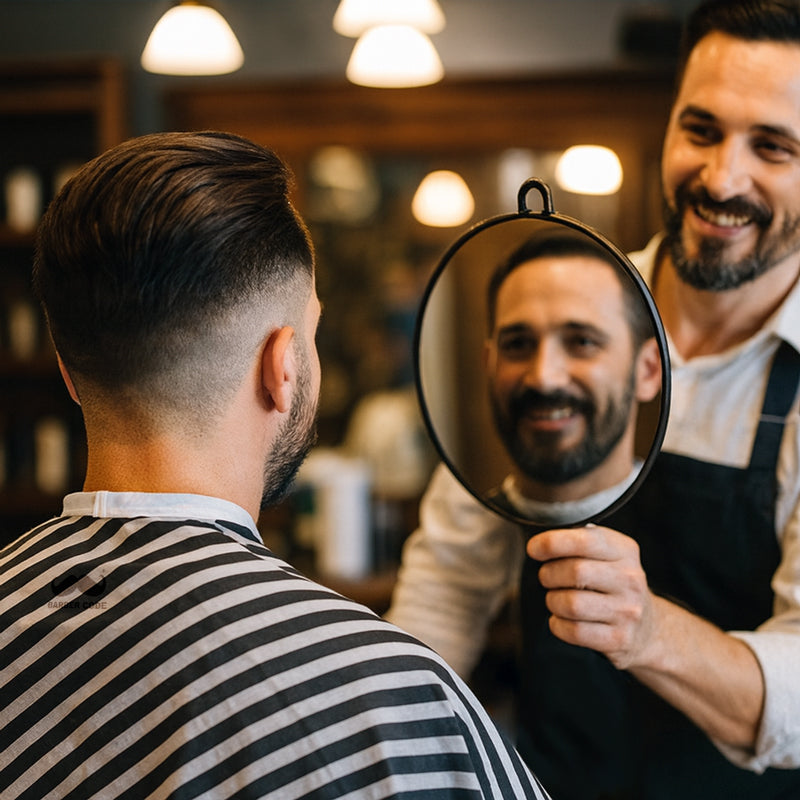 Round Handheld Mirror