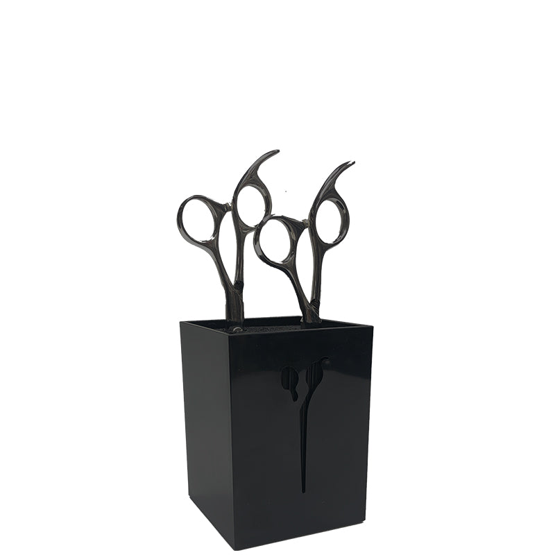 Black Square Scissor Stand