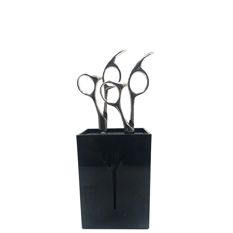 Black Square Scissor Stand