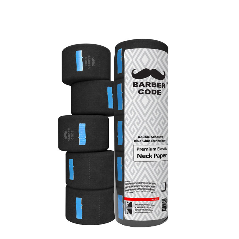 Elastic Neck Paper Black